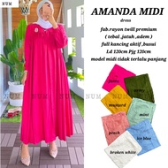 Amanda midi dress