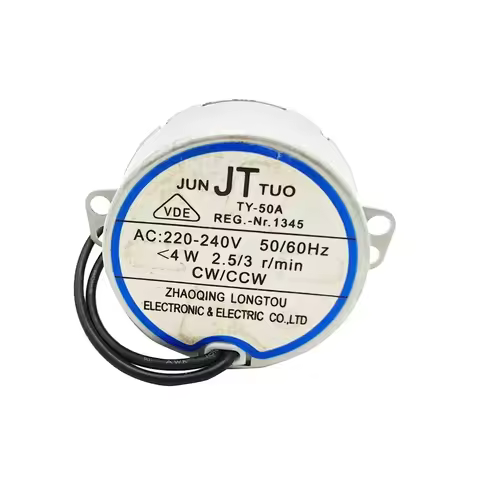 Ac motor AC 220-240V TY-50A Oscillating synchronous motor shake head ,50 60Hz,fan parts accessories 