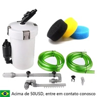 Super Quiet 6w 400l/h Aquarium Fish Tank External Filter Canister Outer Filtration System Ew602b Ew6