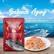 Pramy พรามี่ ยกลัง [48 ซอง] อาหารเปียกแมว สูตรลูกแมว แมวโต แมวสูงวัย ขนาด 70g.