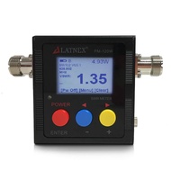 PM-120W Digital VHF UHF 125-525Mhz Power SWR Meter and Frequency Counter - HF RF Meter HAM Two-Way R