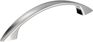 Amerock Arc 3-3/4 inch (96mm) Center-to-Center Polished Chrome Cabinet Pull - 10 Pack
