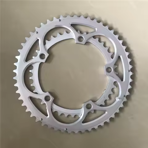 Road Bike Sprockets 130 BCD 53T 39T Double Disc Crown Chainwheel Folding Bicycle Chainring Alloy MTB
