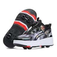 Hokkien Shop Small Wheel Runaway Shoes Children Roller Skate Shoe Size
