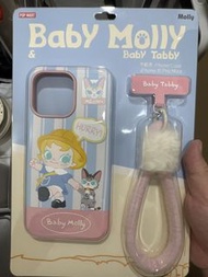 POP MART Baby Molly & Baby Tabby iPhone 15 Pro Max 手機殼