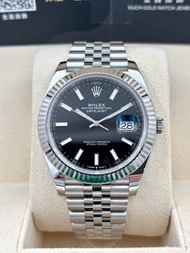 [SOLD OUT]二手 USED  ROLEX 勞力士 DATEJUST 126334 黑色 2023年3月 有上行卡 未打磨 99.9%新 全套 FULL SET