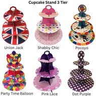 Cupcake Stand Dessert/ 3-Tier Snack Stand 3-Tier Cupcake Stand/