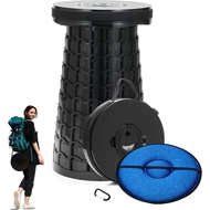 2025 Upgraded XXL Collapsible Stool with Cushion, 1000 lbs Capacity & 19.7-in High, Wider & Taller H