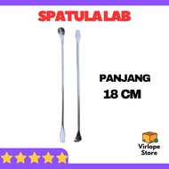 Stainless Steel Laboratory Stirring Spatula With Lab Spoon