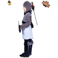 Warrior Costume 9.25 Children's Role-Playing Costume Crusader Middle World Samurai Halloween Boy Cos