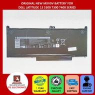 ORIGINAL NEW MXV9V BATTERY FOR DELL LATITUDE 13 5300 7300 7400 SERIES