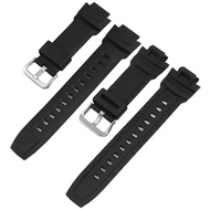 手表带 Original Genuine Casio Rubber Strap PROTREK Outdoor Mountaineering PRG-270 Waterproof Silicone Watch Band Male 18mm