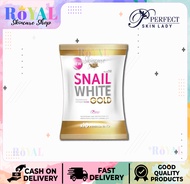 PSL Snail White GOLD Soap x10 Whitening 80g