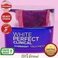 L'Oreal Loreal Paris White Perfect Clinical Overnight Night Cream 50Ml Original Produk