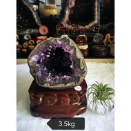 ESP Uruguay amethyst cave money bag 顶级乌拉圭紫晶钱袋子3.5kg