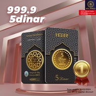 5Dinar - 21.25gram IGR GoldBar - GOLD PROMO (Official Store✅)