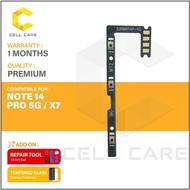 Power On Off Ribbon For REDMI NOTE 14 PRO 5G / POCO X7 With VOLUME SWITCH (On Off Switch Flex Cable)