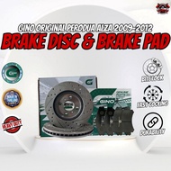 GINO BRAKE DISC / DISC ROTOR - PERODUA ALZA 2009-2025