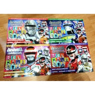 Metal Hero Sticker Collection Book Tv Cover Rare Complete With N All/Mixed Redeemed For Prizes