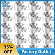 20pcs Crimp Beads for Jewelry Making, Silver Spacer Beads Metal Bead Plug Crimp Pendant for Bracelet