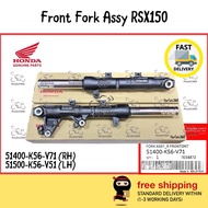 (SET) HONDA RSX150 Front Fork Depan Assy / Absorber Depan 100% ORIGINAL ( 51400-K56-V71 & 51500-K56-