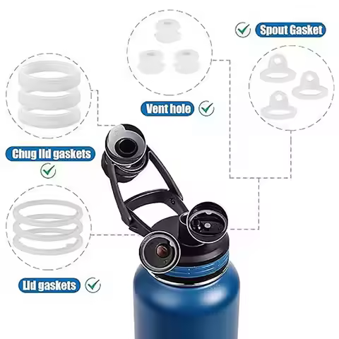 Silicone Water Bottle Gasket Replacement for Thermoflask 24oz/32oz/40oz/64oz