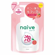 Naive Foaming Body Wash Jumbo REFILL (Peach Leaf Extract) 450ml