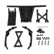 Front Anti-Collision Kit for 1/5 BAHA ROVAN KM BAJA 5B Upgrade 5SC Toys PARTS,Black