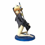 [角落市集]Aniplex fate saber 西裝塞巴黑襯衫跪姿 港版