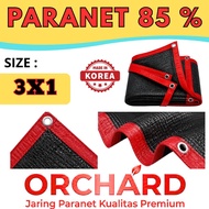 Orchad Brand Paranet Net 85 Percent Density Size 3x1 Original Thickness Per Meter - Shading Net for 