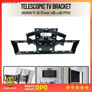 Taffware Telescopic TV Bracket VESA 400 x 600 for 32-70 Inch TV - CP502 Original 99 Square