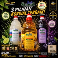 AIR KORDIAL SYAWAL 2 LITER PELBAGAI PERISA ( MUDAH , CEPAT , JIMAT DAN SEDAP )