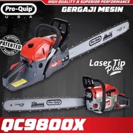 terbatas mesin chainsaw proquip qc 9800 chain saw proquip 26 inch