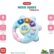 IQ Angel Tambourine Toys - Blue