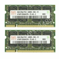 4GB 2X2GB PC2-5300S DDR2 667MHz แรมหน่วยความจำแล็ปท็อป200PIN CL5 SODIMM สำหรับ Hynix