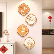 Meaning Paintings Good Simple Big Deer Entrance Elephant Painting God of Wealth Corridor Table Aisle