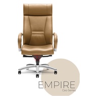 E3131H Leather Office Chair / Director Office Chair / High Back Chair / Office Furniture / Kerusi Pe