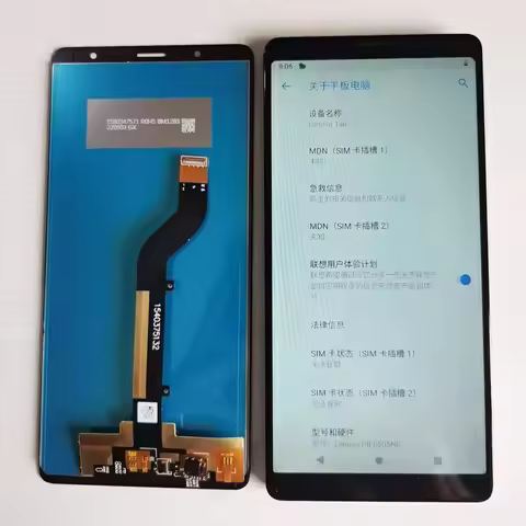 100% Tested LCD For Lenovo Tab V7 ( PB-6505M PB-6505MC ) LCD Display Touch Screen Digitizer Assembly