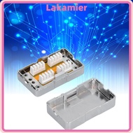 LAKA CAT6 Junction Box, With Module Single Port RJ45 Single Port, Durable Shielded Design Shielded  
