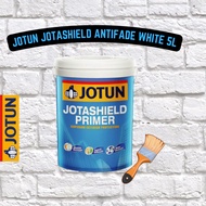 5L JOTUN JOTASHIELD ANTIFADE 0001 WHITE Cat Dinding Luar Rumah Exterior Wall Paint Superior Protection