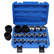 Hexagonal Torx Socket Wrench Set Car Repair Tools Large Socket Set19Set21Set