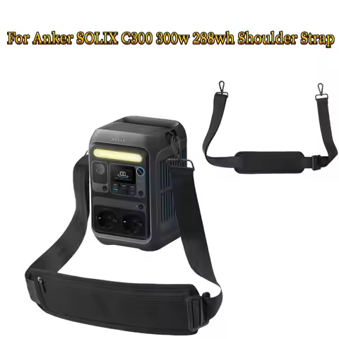 For Anker SOLIX C300 300w 288wh Portable Mobile Power Strap, Outdoor Mobile Power Box Shoulder Strap