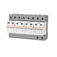 HOt Surge Protector AC 4 P House Surge Protective Low-voltage Arrester Device Lightning Protection S
