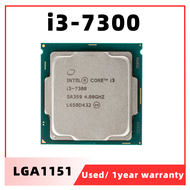 Core i3-7300 i3 7300 4.0GHz Quad-Core CPU Processor 4M 51W LGA 1151