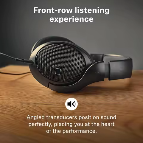 HD 560S Professional Studio Headphones Closed Back HiFi Sound For Recording Mixing & Live Sound Moni