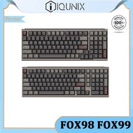 IQUNIX FOX98 FOX99 three mode aluminum alloy customized mechanical keyboard