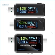 VA USB USB C Tester Multimeter Digital 4 5-36V 0-5A Power Meter Voltage and Current Tester Detector 