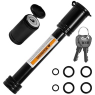 Trailer Hitch Lock Pin Kit 5/8in Carbon Steel Towing Hitch Receiver Lock Anti-Theft Waterproof Hitch