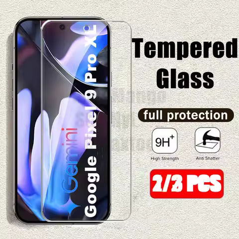 2/3Pcs Clear Tempered Glass For Google Pixel 9 Pro XL Screen Protector On Pixel 9 Pro Fold 9a 8 8A 7