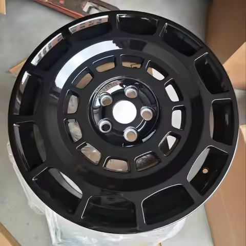 TP Deep Dish Alloy SUV Car Wheel Rims 20*9j ET 38 PCD 5X120 CB 72.56 Gloss Black Passenger Car Wheel